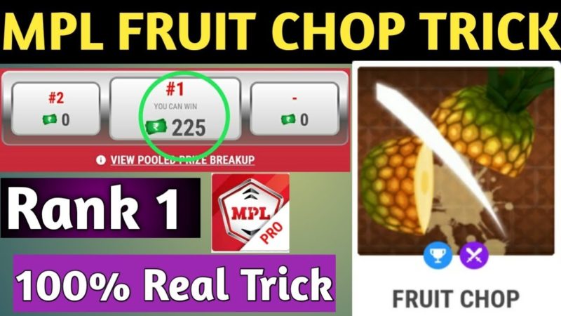 How to get free mobile recharge from fruit chop game?